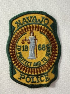 AZ Arizona Navajo Indian Tribe Reservation Tribal Police patch