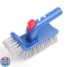 Sepetrel Pool Brush Head for Cleaning Walls,Steps and Corners,Rotatable Hand 