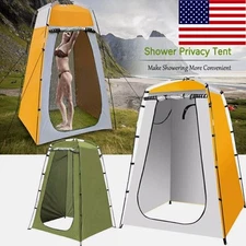 Pop Up Shower Tent Outdoor Camping Tent Privacy Shower Toilet Changing Hiking