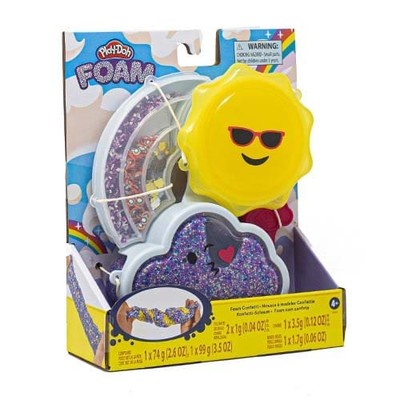 Hasbro Play-Doh Foam Confetti Board Game - Brand New Sealed