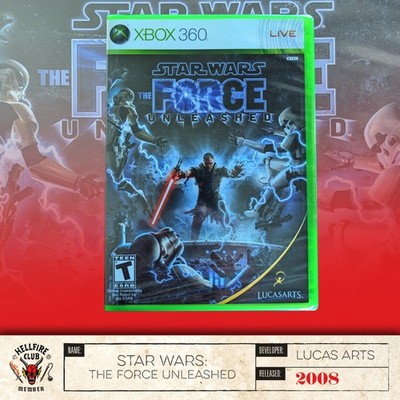 NEW SEALED - Star Wars: The Force Unleashed (Microsoft Xbox 360 2008) Orig Owner