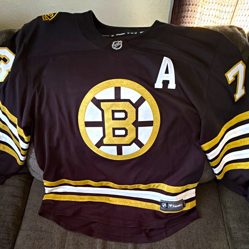 Fanatics Boston Bruins Charlie McAvoy #73 NHL Hockey Jersey Men's XL