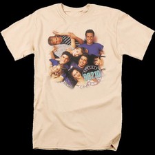 90210 TV Series Main Cast Image Cream T-Shirt NEW UNWORN