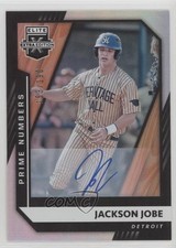 2021 Elite Extra Edition Prime Numbers A Signatures /190 Jackson Jobe Auto 06z2