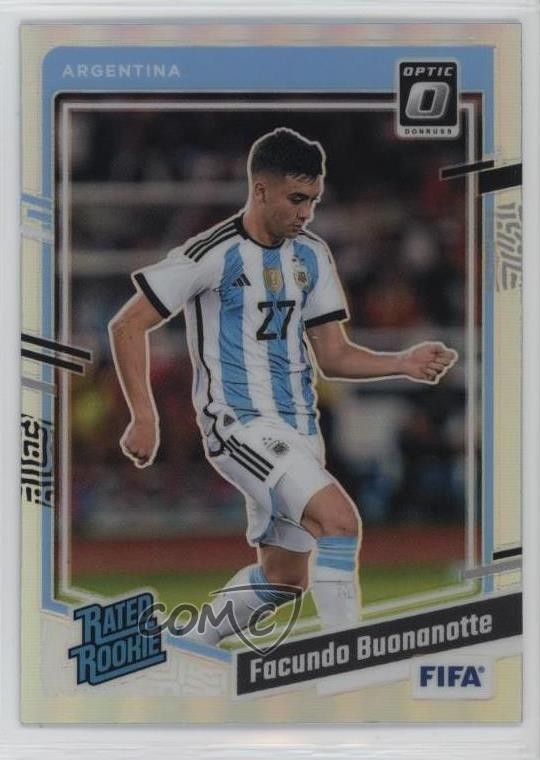 2023 Donruss FIFA Optic Rated Holo Prizm Facundo Buonanotte #193 Rookie RC 17xm