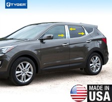 Tyger For 2013-2018 Hyundai Santa Fe Sport 6pc Stainless Steel Pillar Post