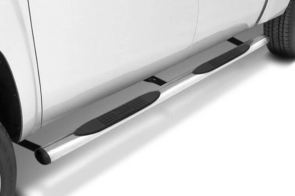 For Nissan Frontier 05-21 Lund 4" Cab Length Polished Oval Straight Tube Steps - Image 2 of 2