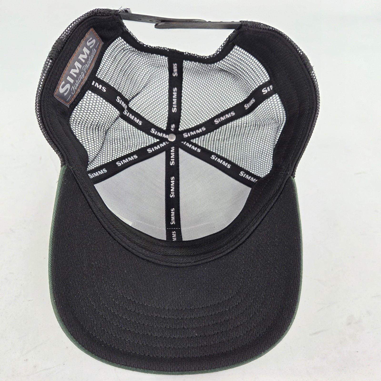 Simms Original Patch Trucker Hat Foliage OSFM Gre… - image 7