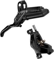 Code Silver Stealth 4-Piston Disc Brake and Lever - SRAM Code Silver Stealth