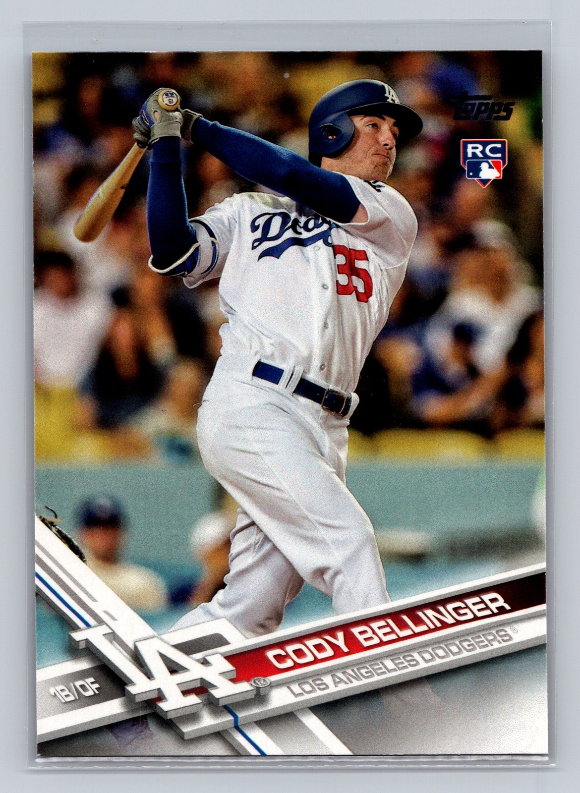 2017 Topps Update #US50 Cody Bellinger Vintage Stock #/99