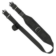 Grovtec QS 2-Point Heavy Gunner Sling w/ Push Button Swivels - Black - GTSL133