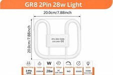 Eveready 4,2 PIN 16W/28W/38W GR10Q Light Fitting Bulb 2D D Tube Bathroom  Toilet