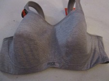 Panache Ultimate Sports Bra 5021 Underwired High Impact Sports Bra Grey 38 E