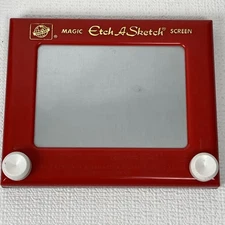 Vintage Magic Etch A Sketch Screen No.505  Ohio Art The World of Toys TESTED