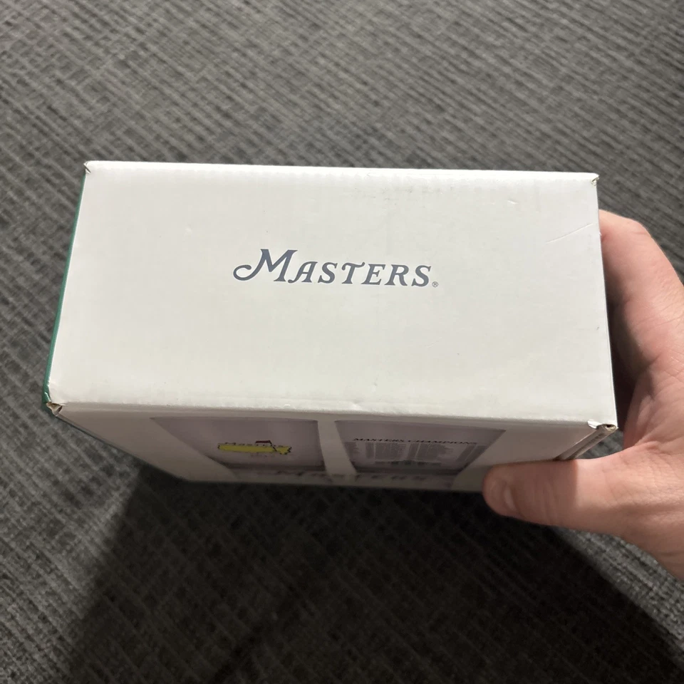 NUEVAS TAZAS DE VIDRIO CONMEMORATIVAS MASTERS GOLF 2017 13 OZ SERGIO GARCIA AUGUSTA Foto 4 de 4