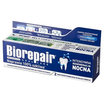 Dentifricio notturno ad azione intensiva Blanc Biorepair Plus 75 ml