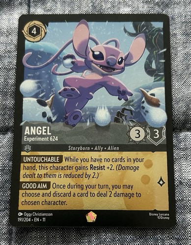 Angel - Experiment 624 191/204 Winterspell Legendary Foil