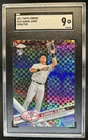 2017 Topps Chrome Aaron Judge RC X Fractor Rookie #169 Yankees SGC 9