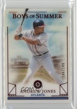 2024 Panini Boys of Summer Red 106/149 Andruw Jones #92 14tz