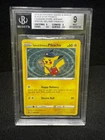 2019-2023 Pokemon SWSH Black Star Promos Special Delivery Pikachu #SWSH074 BGS 9