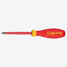 Witte Pro VDE Phillips Screwdriver, #2 x 100mm