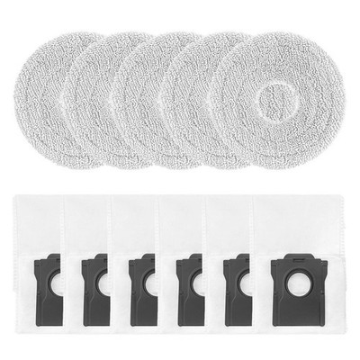 Replacement for Cleaning Mop Cloth and Dust Bag Kit for Conga For X50 Vacuum 11