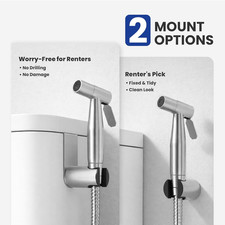 Handheld Bidet Sprayer for Toilet, Jet Sprayer for Toilet Muslim Shower, Adju...