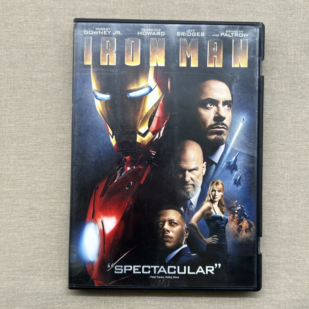 Iron Man (1) (DVD 2008) MCU 1 Marvel Hero Robert Downey Jr