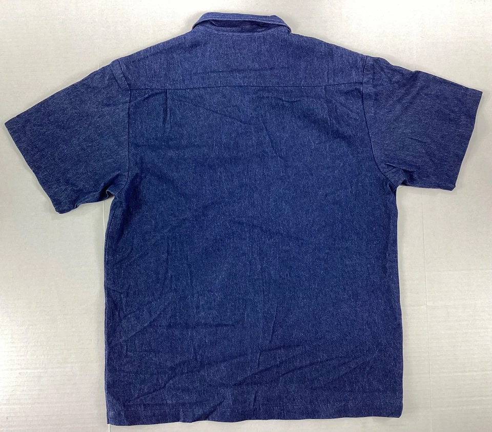 Vintage Freshjive Denim Shirt Zipper Rave Hip Hop Grunge USA 80s 90s Fresh Jive - Image 4 of 4