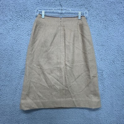 Vintage Talbots Skit Womens 4 Pure Camel Hair Lined Camel Beige Maxi Full Length