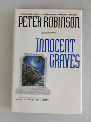 PETER ROBINSON Innocent Graves HCDJ Signed 1st Edition Berkley 1996 Used READ