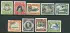 Niue 1944-46 multiple wmk ½d-3s SG 89-97 hinged mint (cat. £50 as u/m) 'A'