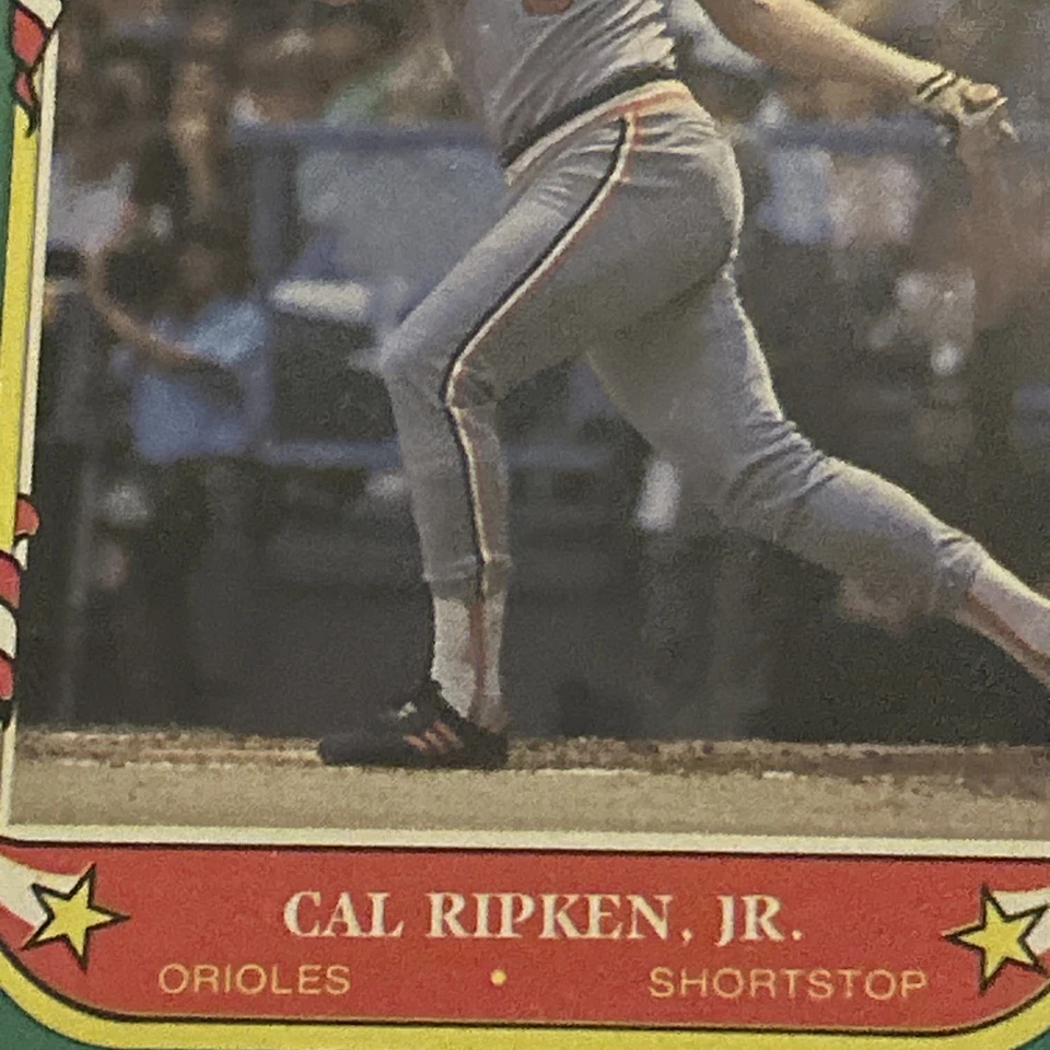 1987 Fleer Star Stickers Cal Ripken (JR) #101 - Image 4 of 4