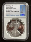 2018-S $1 SILVER AMERICAN EAGLE NGC PF70 First Day of Issue : 06550