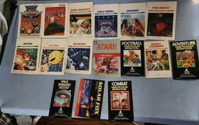 Atari 2600 System Bundle with Console, 24 Games, Joystick, Paddles, and More LOT