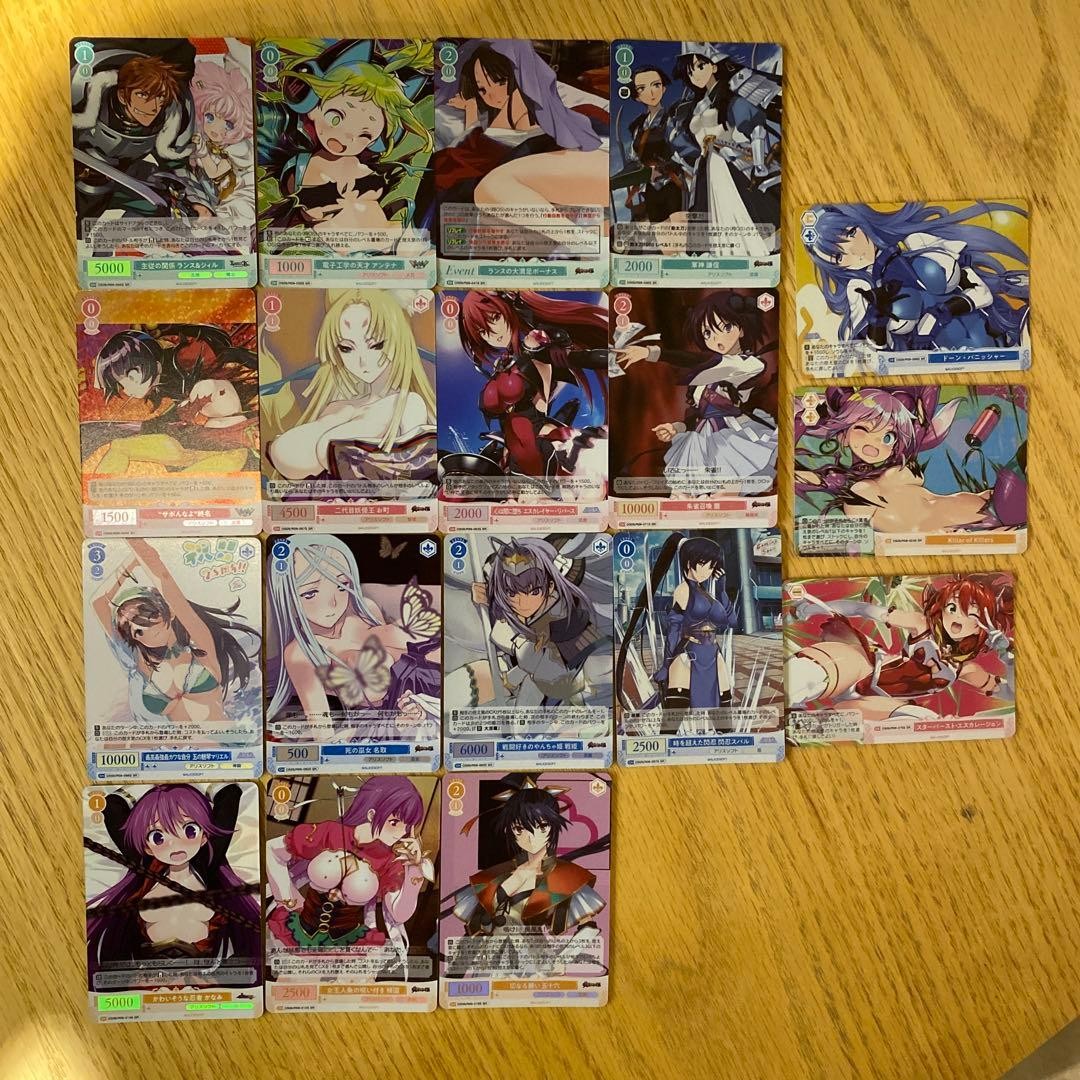 Weiss Schwarz Rose Alice Soft SR 18 Card Set Good Condition