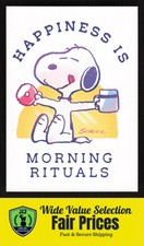 2025 Cryptozoic Peanuts Playpaks Happiness Is Morning Rituals Snoopy #B18