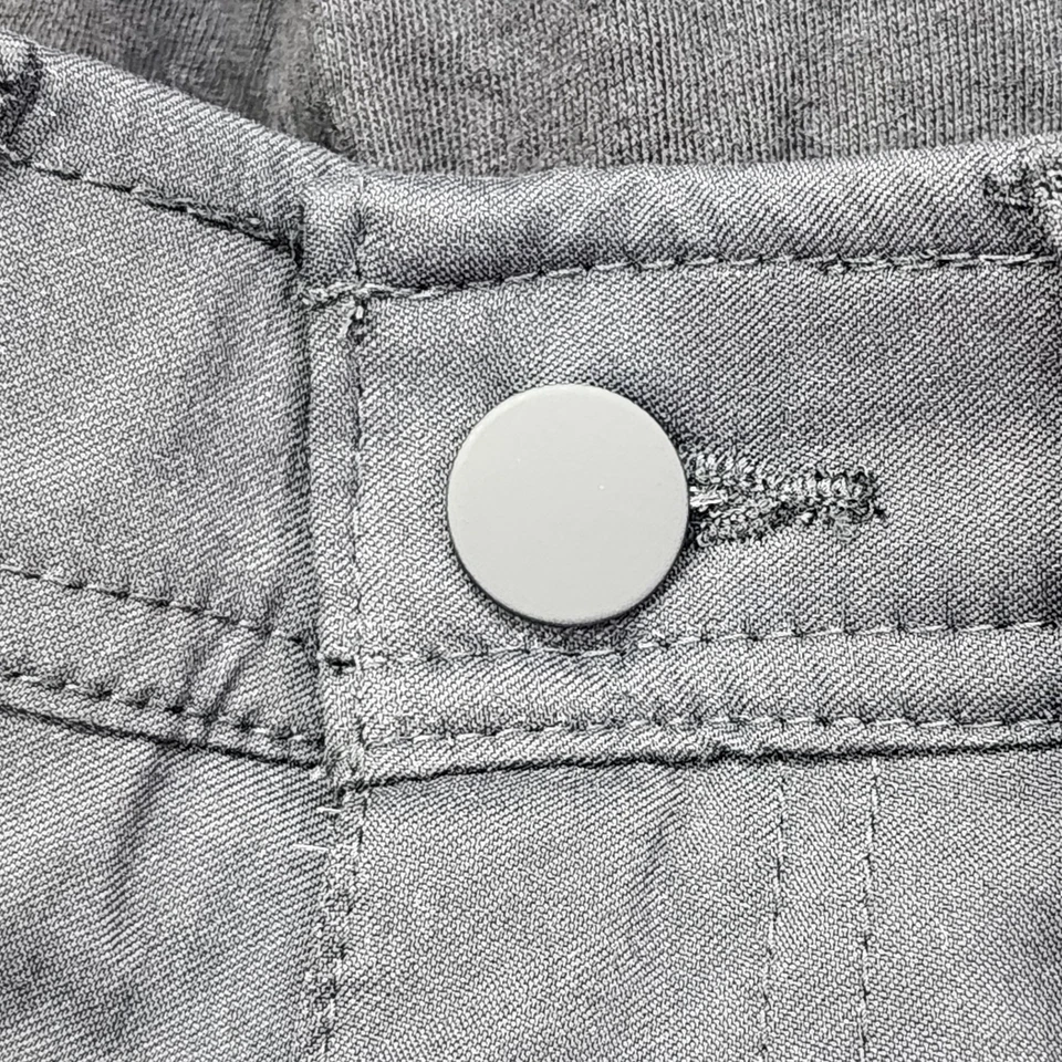 George 裤子男式 30X32 黑色弹力尼龙衬里工装直筒户外 — 第 2/4 张图片