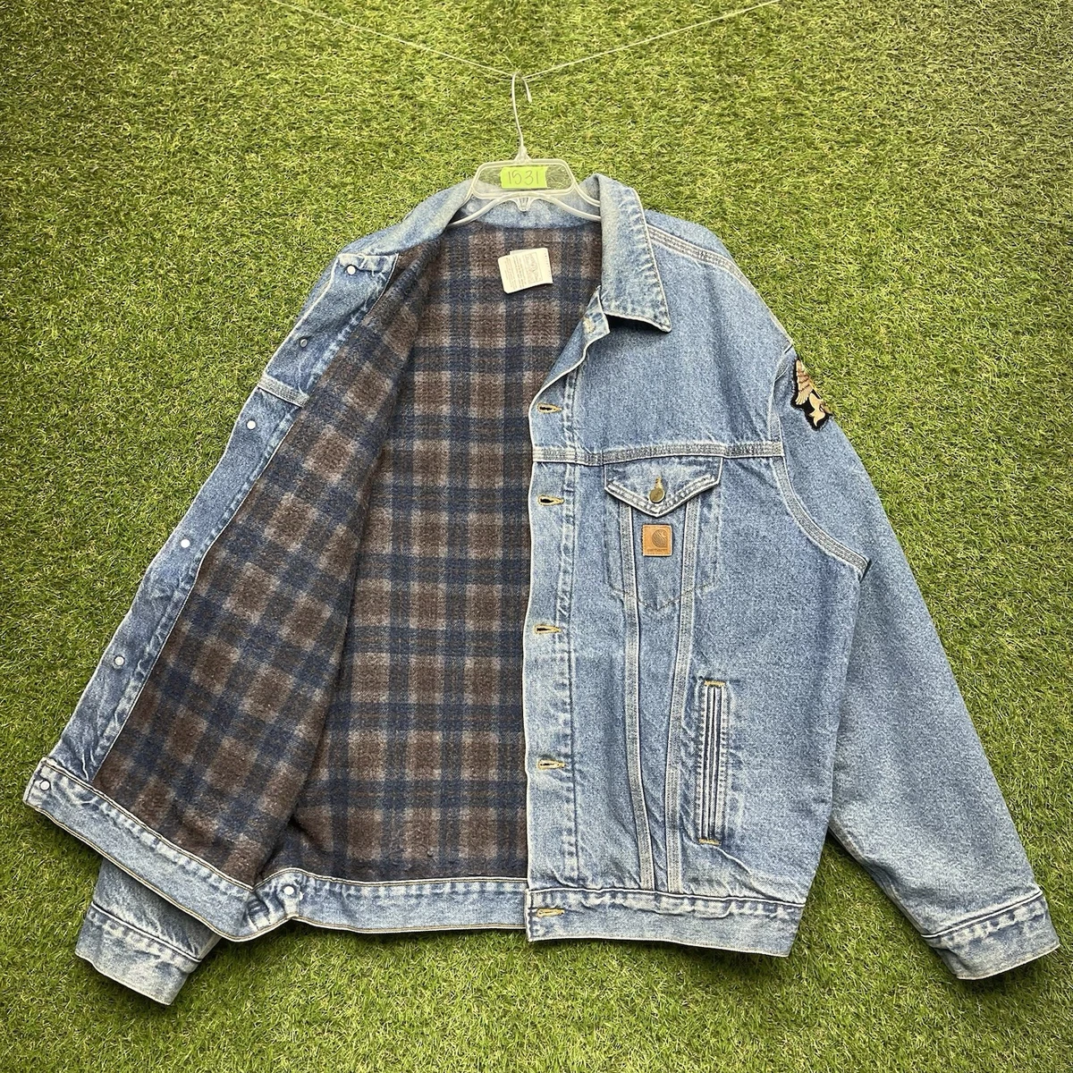 Carhartt Denim Big & Tall Coats, Jackets & Vests for Men | eBay