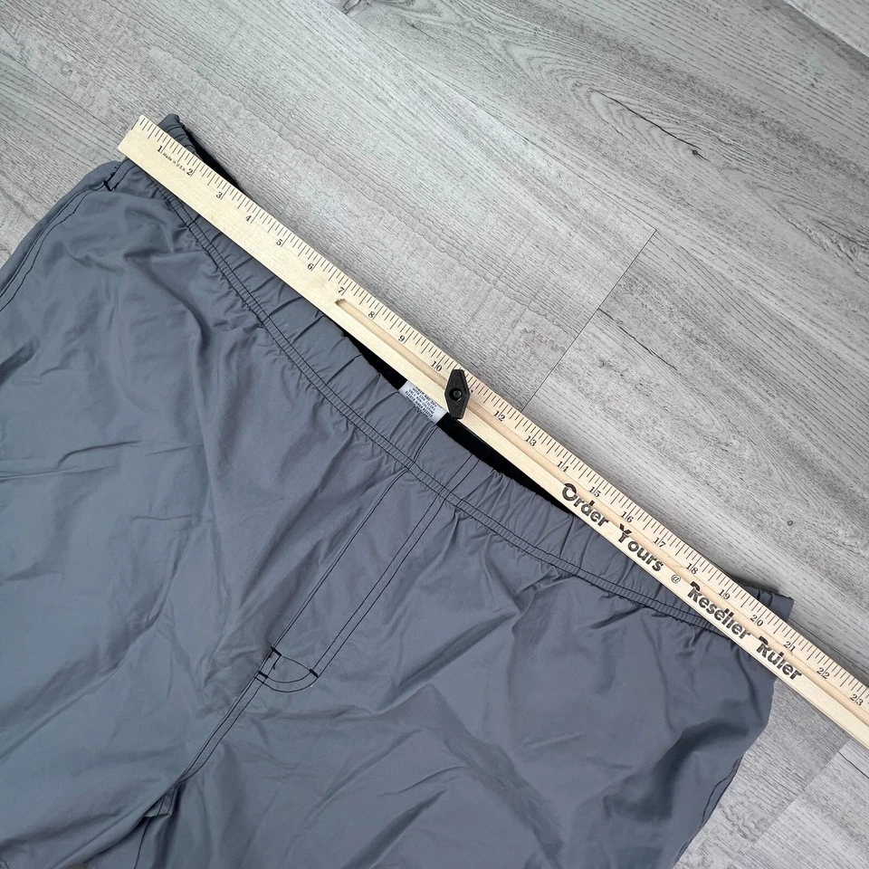Pantalones Cortos Old Navy Para Hombre XXL Gris Traje de Baño Aire Libre Senderismo Campamento Natación Bolsillos Forrados Foto 4 de 4