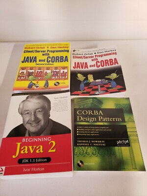 Beginning Java 2 Cobra Design Patterns Server Programming CD-Rom Books Lot 