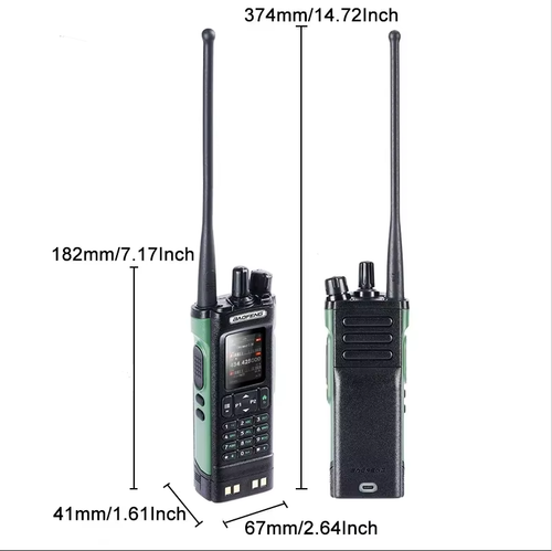 Baofeng UV-32 Tri-Band Walkie Talkie Type C Aviation Radio GPS Bluetooth APP - Picture 14 of 15