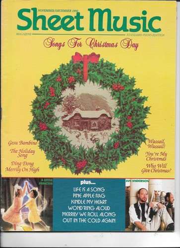 SHEEET MUSIC MAGAZINE------NOVEMBER 1995