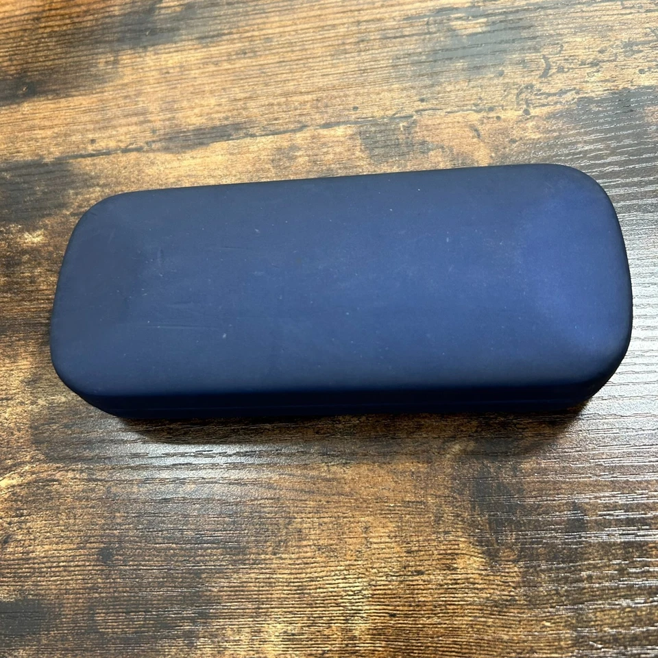 Gafas de sol Fossil estuche rígido solo azul imitación cuero cubierta-587 Foto 4 de 4