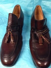 Liberty Shoes Size 9.5 9 1/2 D Brown Slip On Dress Shoe