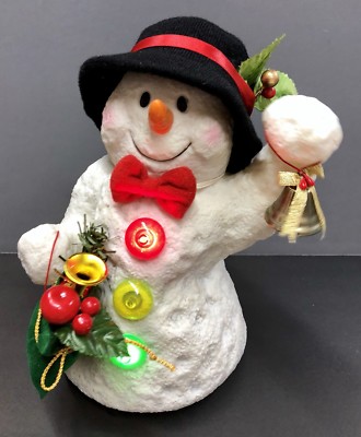 singing frosty the snowman toy