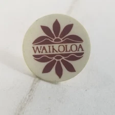 Waikoloa Golf Ball Marker Putting Vintage Country Club