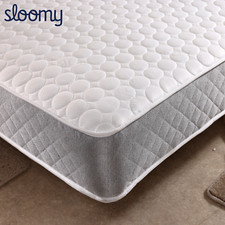 NEW Cool Blue Memory Foam Sprung Mattress- 2ft6,3ft,4ft,4ft6,5ft,6ft 10 Inch