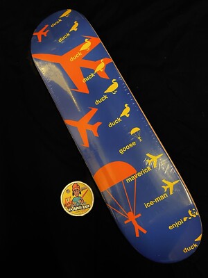 SUPER RARE Enjoi Duck Duck Goose Rodney Mullen Skateboard Deck In Shrink
