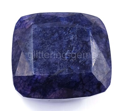 BIG Blue Sapphire Cushion Cut Natural 1510.5Ct IGL Certified Loose Gemstone 5JSQ